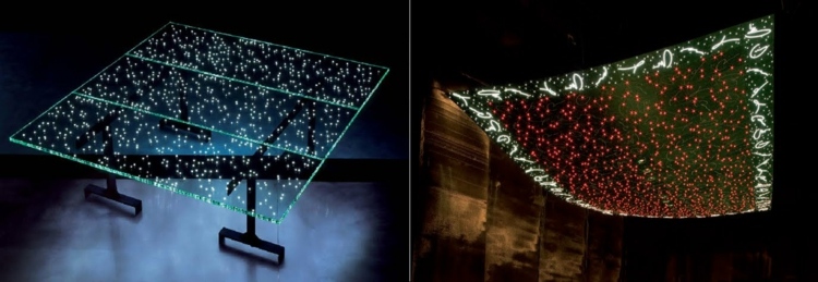 originálne osvetlenie led ingo maaurer stolové sklenené stropné svetlo 1001