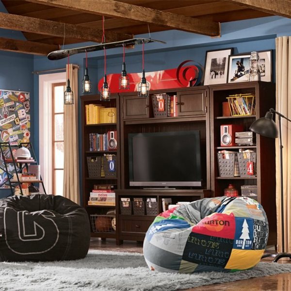 Farebné sedacie vaky pre deti a mládež