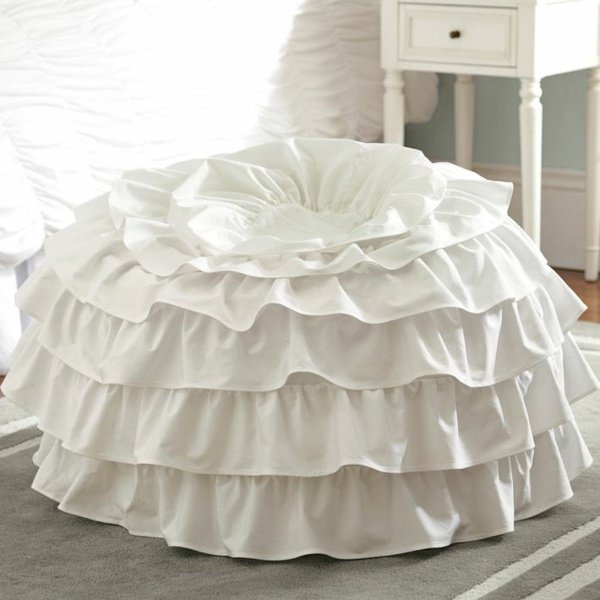 romantický dizajn volániku