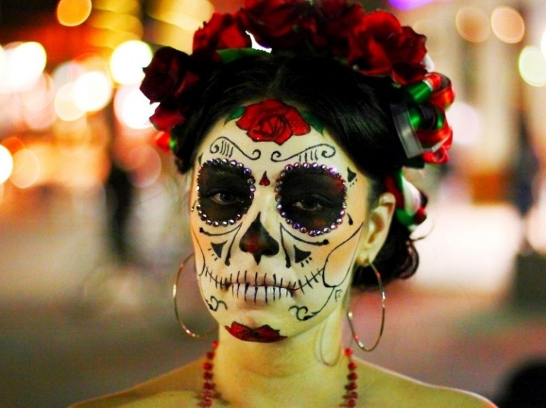 Zlá čarodejnica vymyslí nápad pre ženy strašidelné-halloween-make-up-tipy-nápady-make-up-žena