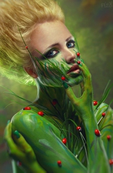 zaujímavé Halloween extrémne telové líčenie zaujímavé-Halloween-extrémne-líčenie tela