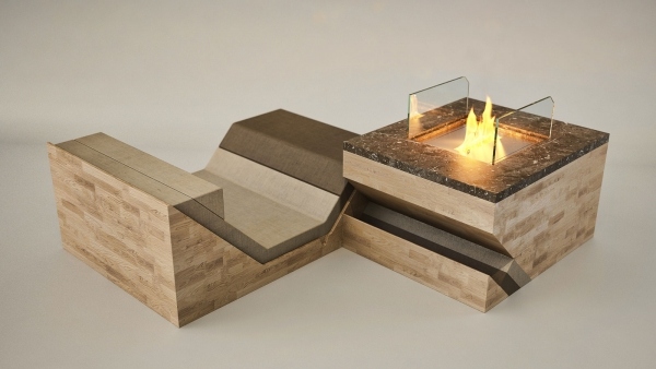 kompaktná drevená krbová stolička kompaktná krbová stolička inovácie do obývačky