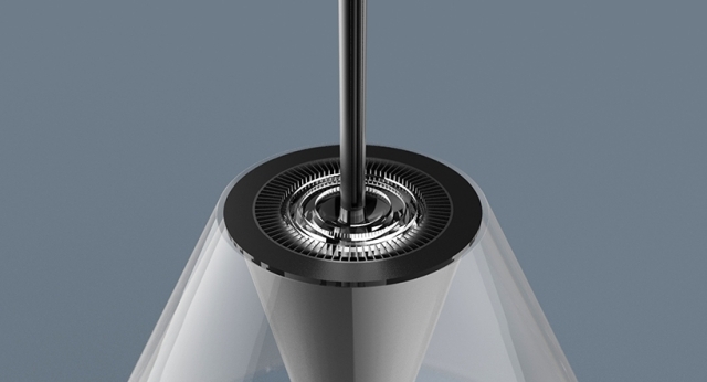 dizajn lampy perfektný systém prevedenia Fresnelove šošovky kreatívne