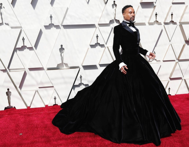 Pánske outfity Oscary 2019 Billy Porter Christiano Serano