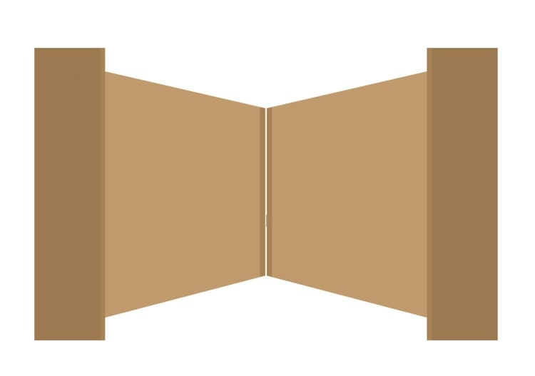 Veľkonočných nápadov na rozdávanie - vystrihnite kvetináč z béžového remeselného papiera