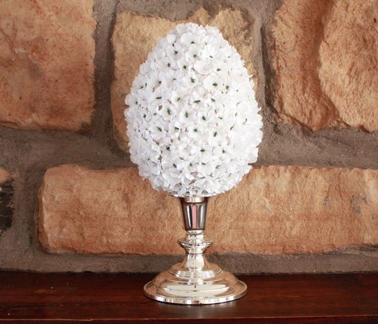 Veľkonočné dekorácie-urob si sám-nápady-biely-bluemchen-polystyrén-vajíčka