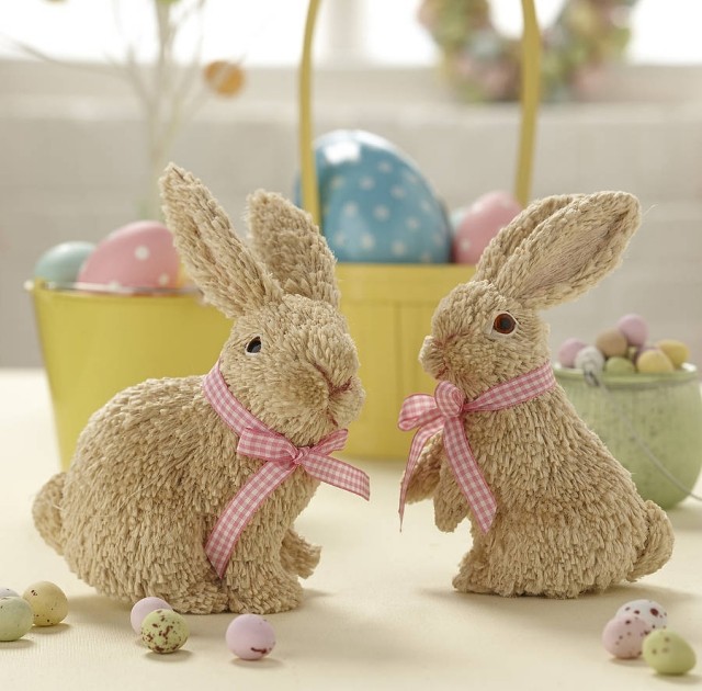 Veľkonočné dekorácie-nápady-dom-urob si-ozdob-figúrky zajačika