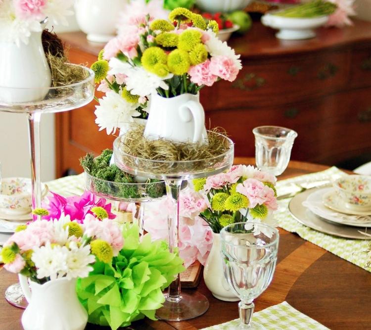 Veľkonočné dekorácie-urob si sám-jar-kvetinové vázy