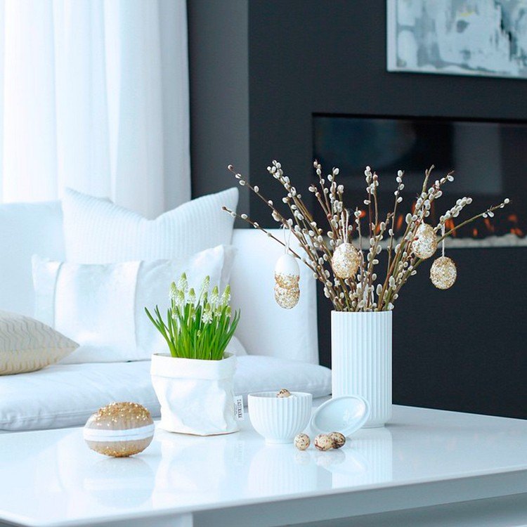 Veľkonočná dekorácia-urobte si to sám-obývačka