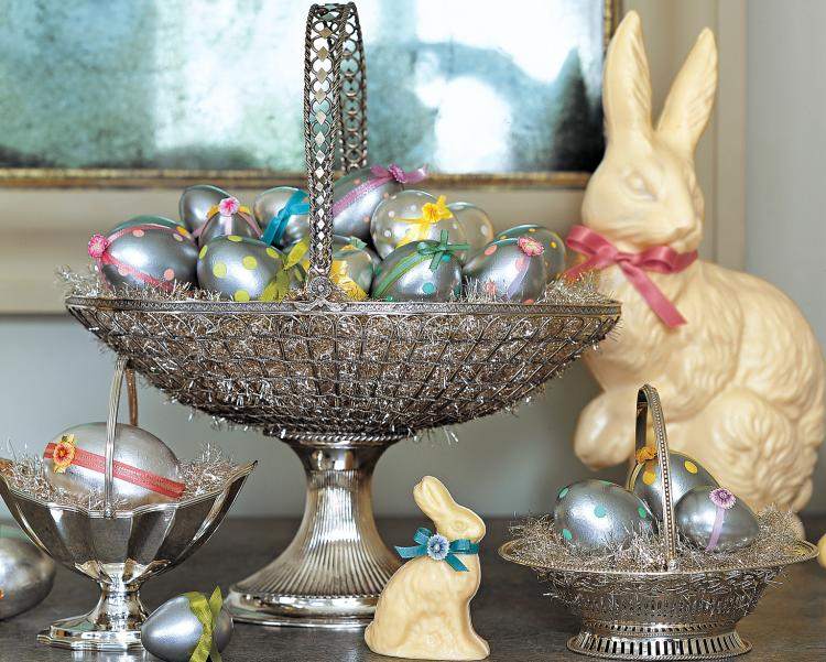 Vyrobte si veľkonočné dekorácie sami, zdobenie vajíčok