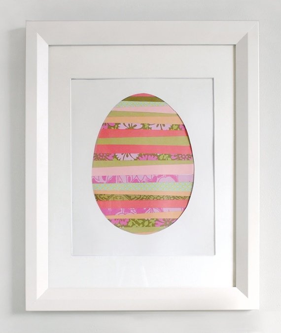 Veľkonočné darčeky deti drotár nápady rámy na obrazy farebné vajíčka pásy papiera darčeky deti drotár nápady rámy na obrazy farebné vajíčka pásy papiera