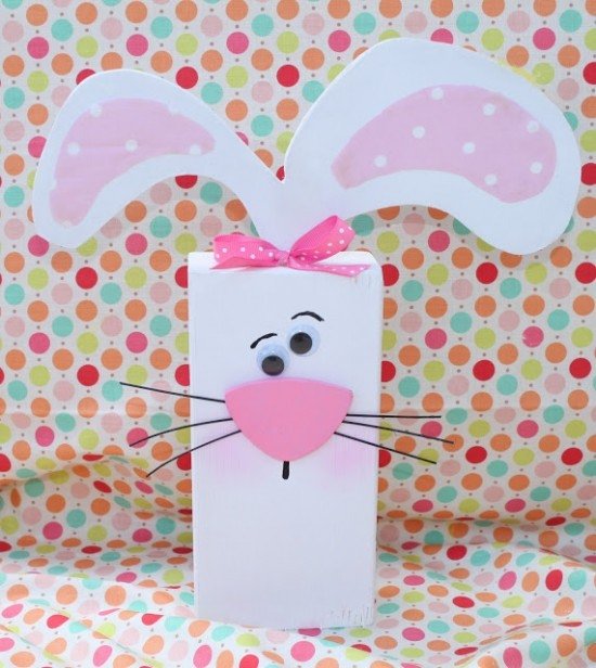 veľkonočné darčeky, nápady pre deti, drobnosti, ako zabaliť biele zajačie uši Veľkonočné darčeky s drotármi zabalenými do bieleho zajačika