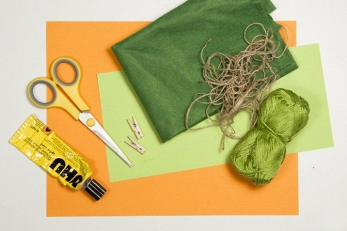 urobte si mrkvu sami lepenkové lepidlo nožnice box