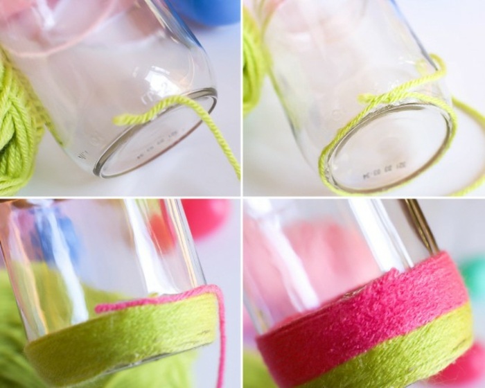 22 vyrobte si vlastnú veľkonočnú darčekovú priadzu omotanú okolo farebného skla