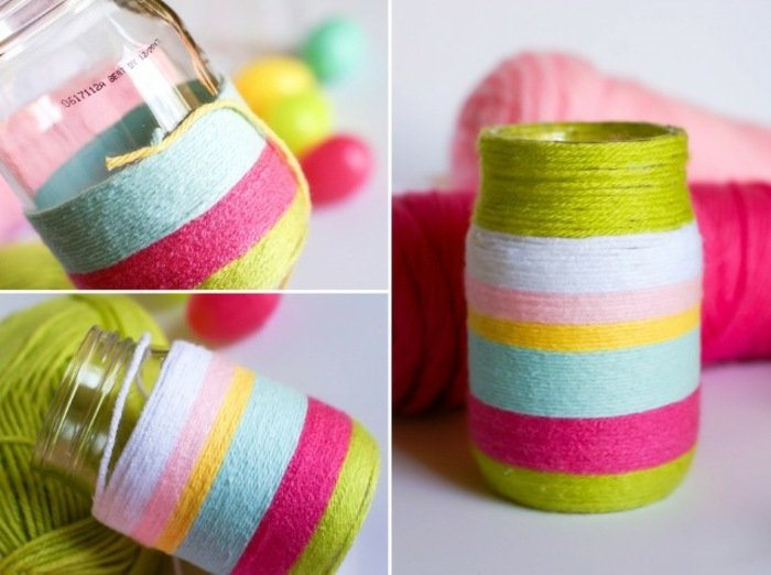 priadza prúžky veľkonočné darčeky drotár