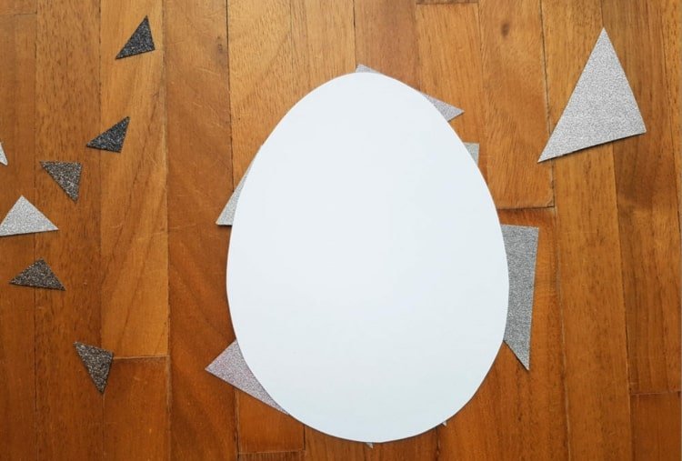 Urobte veľkonočné pohľadnice s deťmi ako jednoduché nápady ručných prác na Veľkú noc pre malých i veľkých