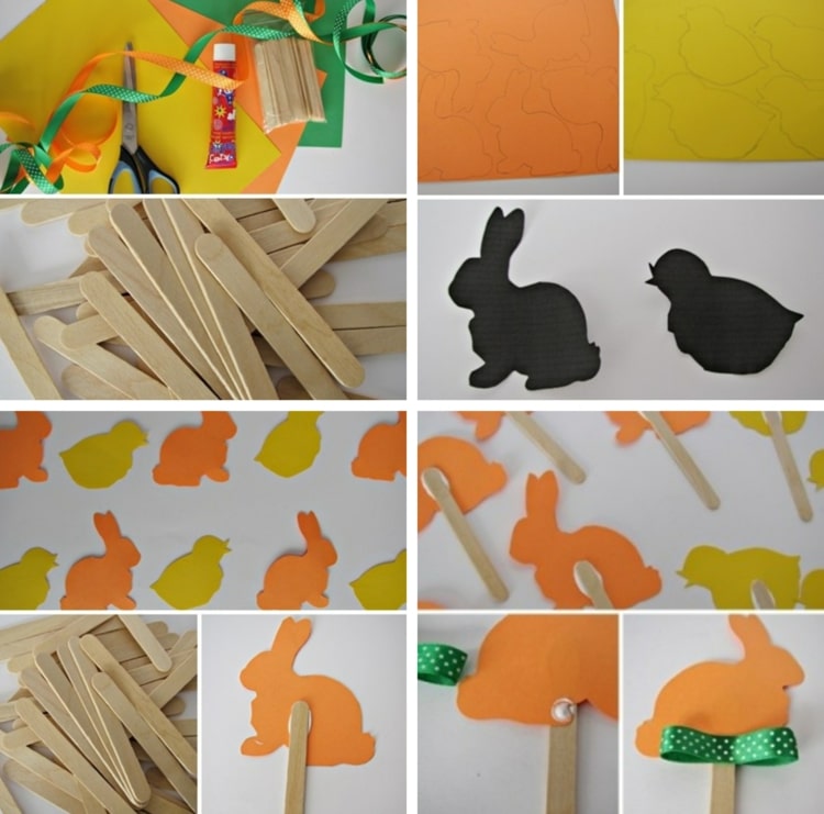 Remeselné návody na kreatívnu výzdobu pohľadníc na Veľkú noc - vyrobte si vlastnú zástrčku