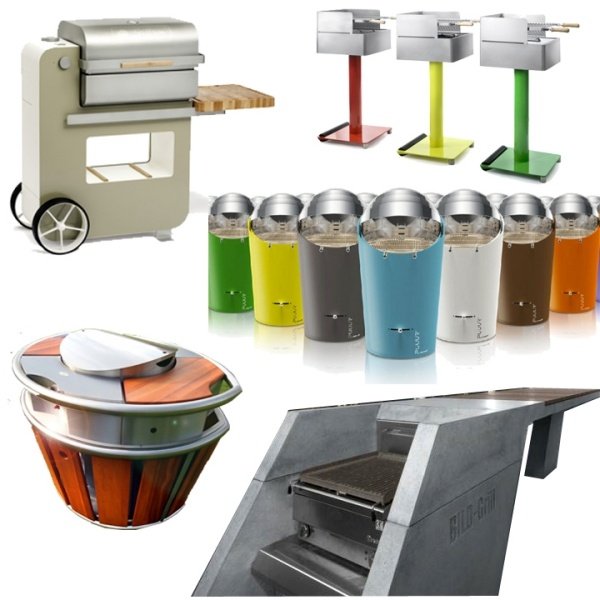 Vonkajšie grily moderný praktický inovatívny dizajn