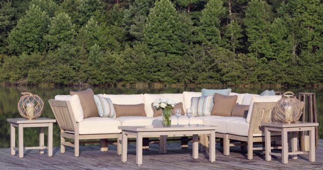 vonkajšia časť drevená podlahová krytina jazerný les