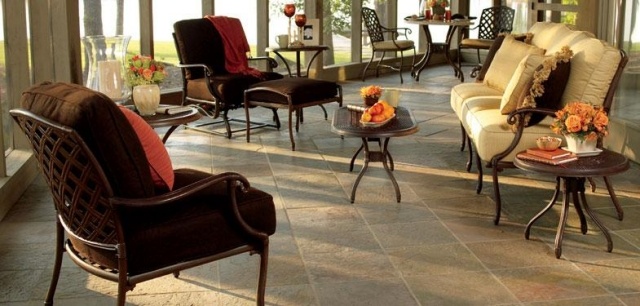 vonkajší nábytok elegantný štýlový ušľachtilý zariadenia nápady ovocie štýlové nápady pre ušľachtilé vybavenie ovocné kvety tmavočervené