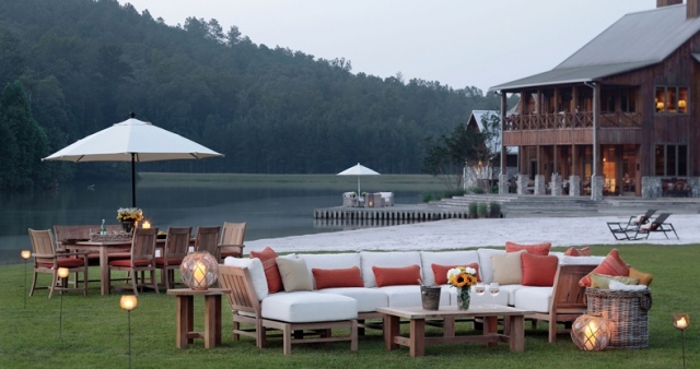 nápady na dizajn vonkajšieho nábytku mierne osvetlený lesný prírodný salónik mierne osvetlený les, príroda, salónik, nápady na vankúše