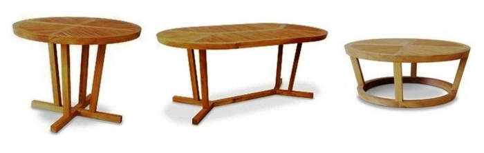 korogated warisan zberné stoly teakový mahagón vonkajší