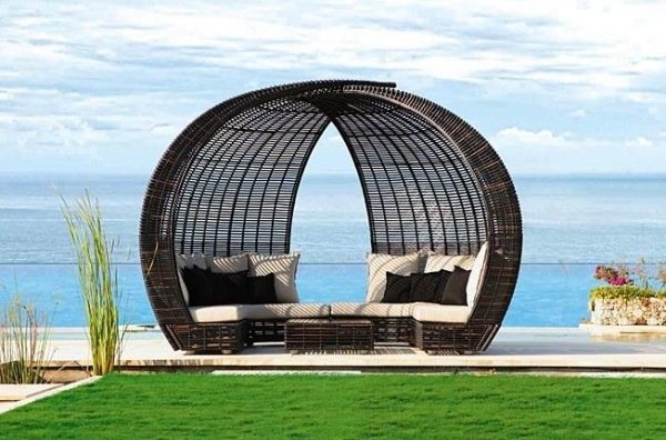 ratanový ratanový nábytok do obývačky