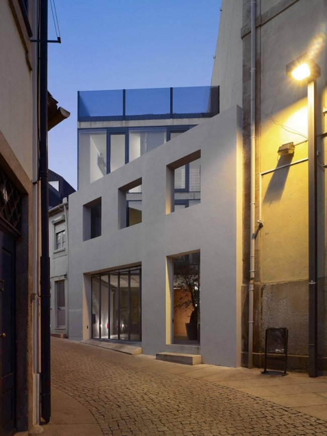 Projekt portugalskej uličky starého domu