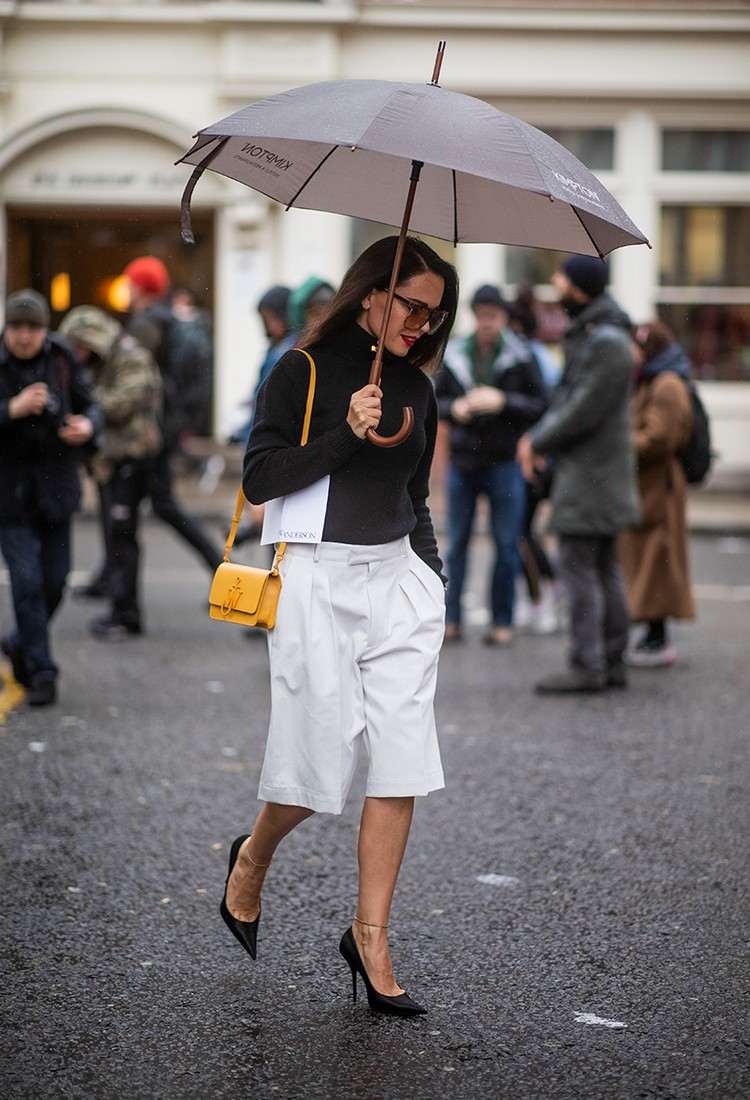 Skombinujte nápady na outfit Bermudy na jar 2021