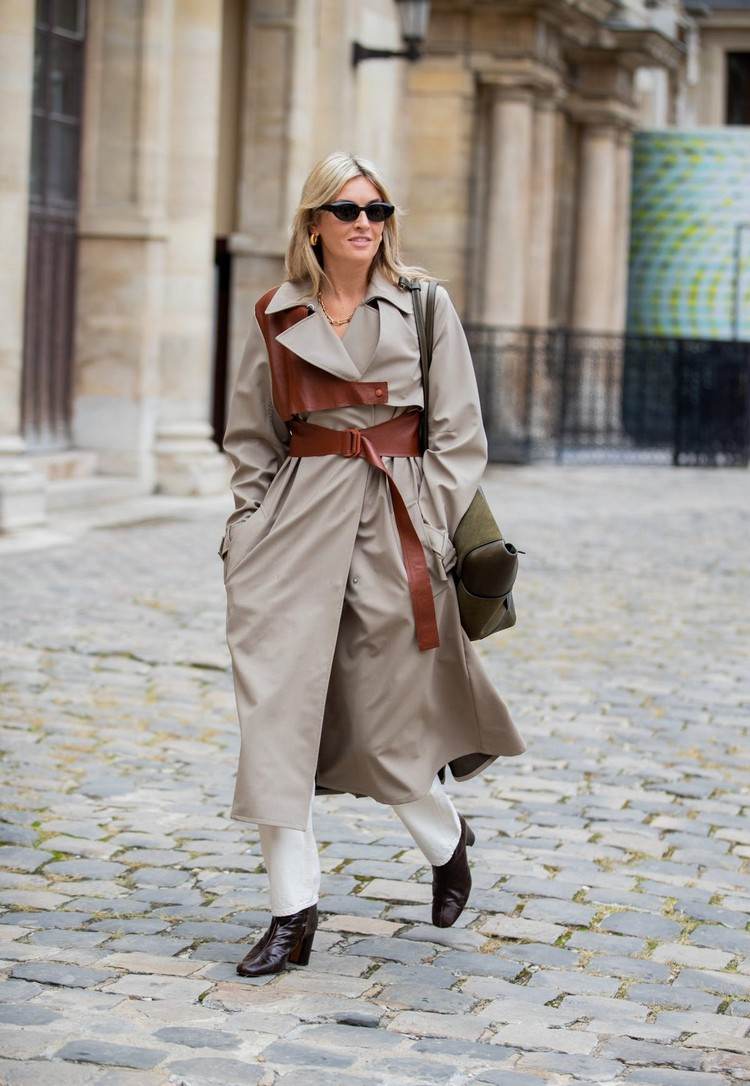 Trendy kabát, nápady na jarné oblečenie, jar 2021