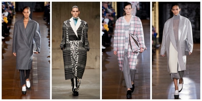 Trendy z prehliadkového móla - kabáty v odtieňoch šedej oversize-kabát-trend-prehliadkové-sivé tóny