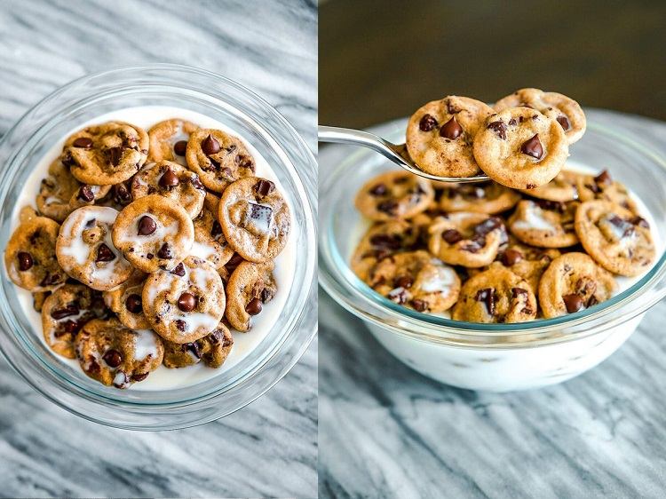 Cookie Recept na cereálie Foodtrends Čokoládové cookies Recepty na raňajky