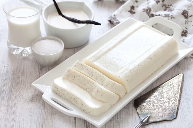 originálny taliansky recept na panna cottu jednoducho krémová vanilka