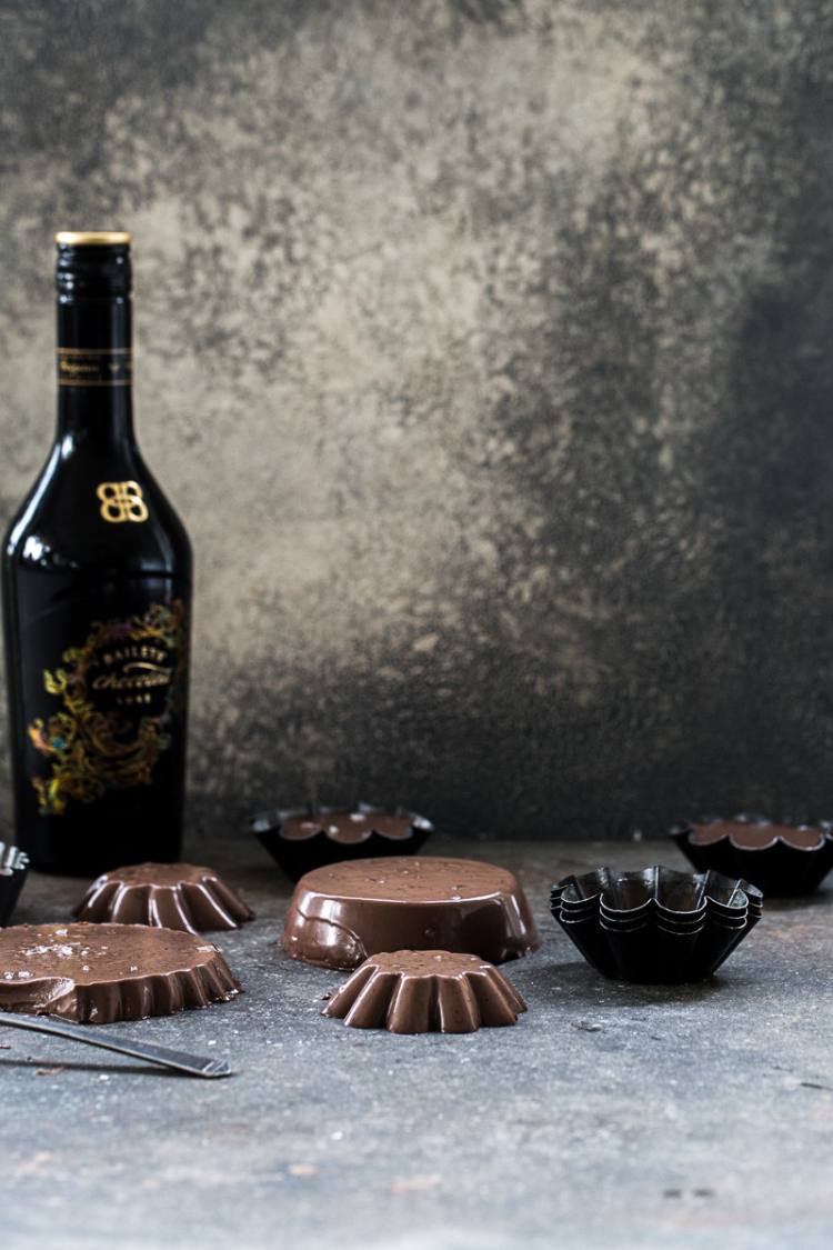recept panna cotta baileys čokoládová soľ