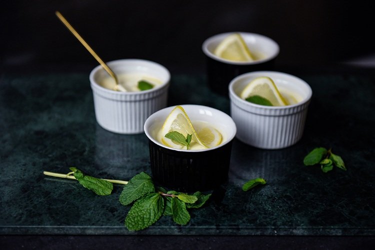limoncello panna cotta príprava citrón