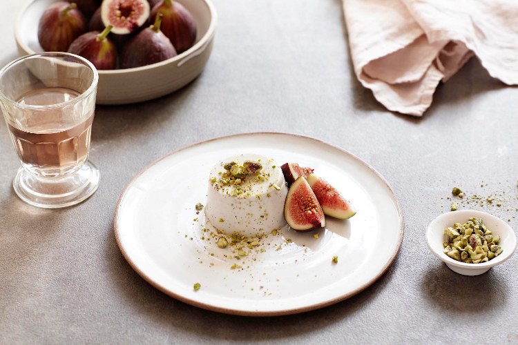 recept na orechy panna cotta pistacchio figy