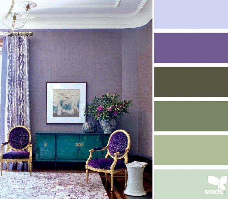 pantone farba roka 2018 interiérový dizajn kombinovať zelenú