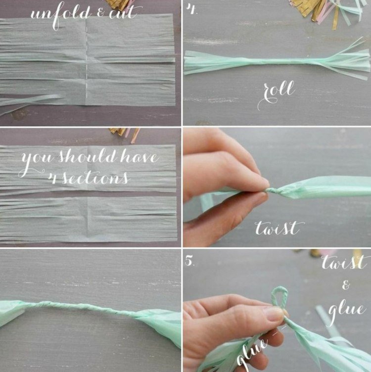 Jednoduchá párty dekorácia pre začiatočníkov party-dekorácia-nápady-urob si sám-papier-drotárstvo-ľahké-začiatočníka-inšpirácia