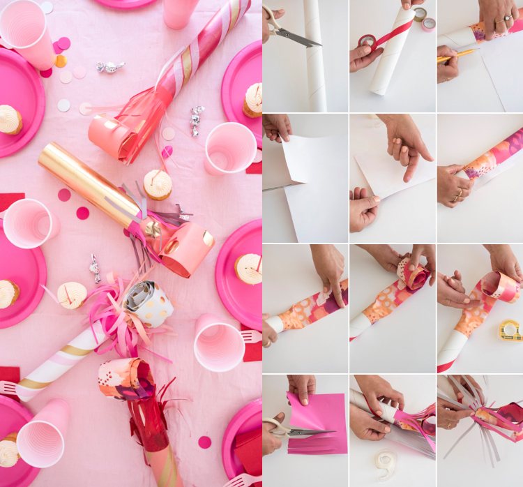 Vyrobte si z papierových utierok oslavy stolových dekorácií