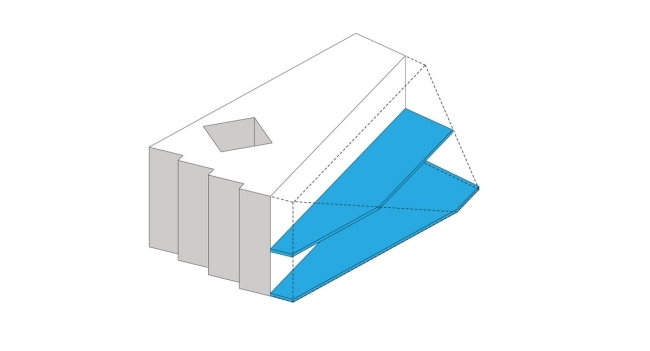 drevená paluba dizajnér pavilón drevo z hwkn