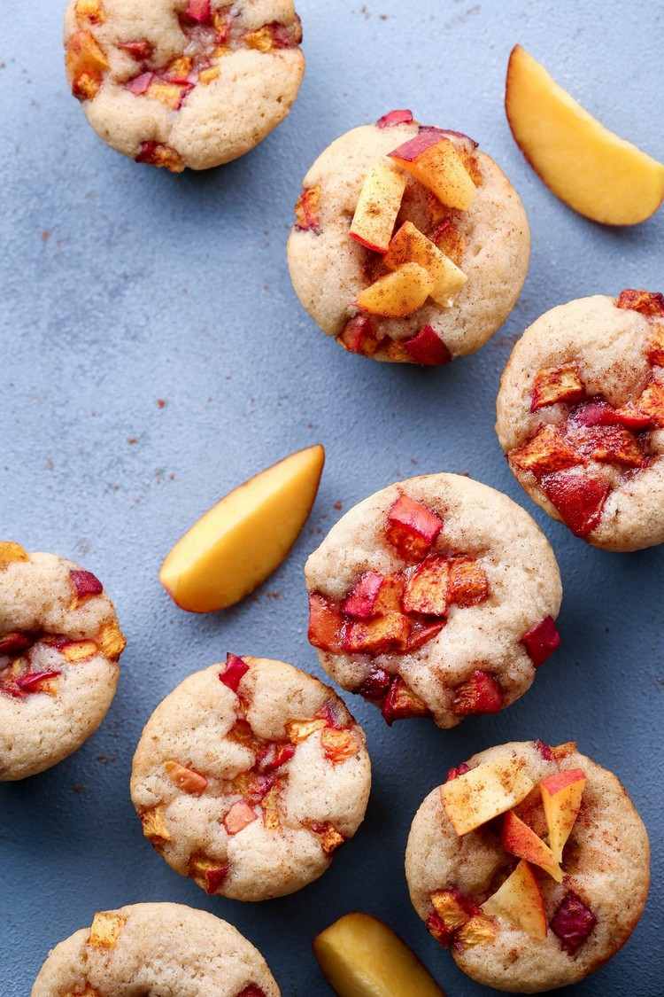 Recepty na muffiny z broskyňových ševcov s broskyňami jednoduché recepty na pečenie