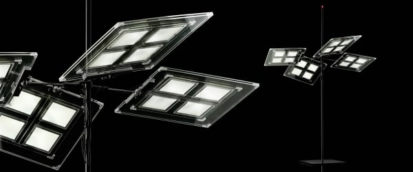 Stojacia lampa navrhnutá spoločnosťou Maurer Ingo