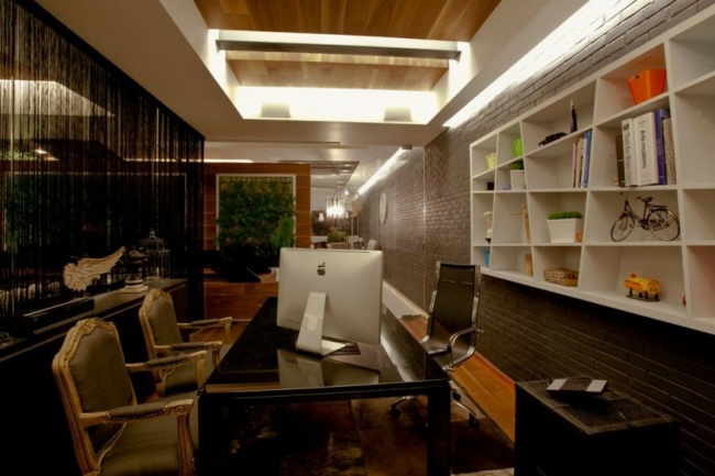 nastaviť zapustené nástenné svietidlá stôl do kancelárskeho nábytku