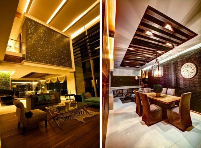 Osvetlenie rustikálnych stoličiek