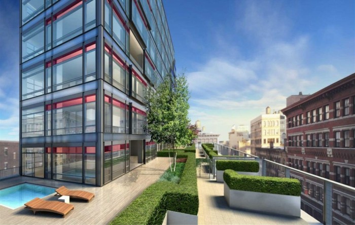 Sklenený strešný byt