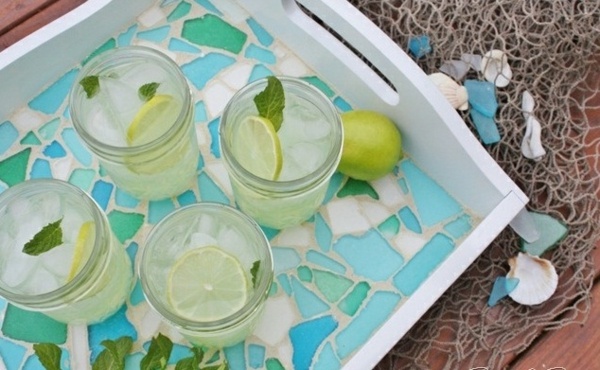 Námorná výzdoba nápady záhradná párty organizovať podnos Zorganizujte nápady, záhradná párty, vyrobte si podnos sami