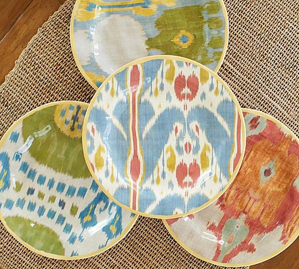 Deti maľované taniere perfektná záhradná párty Perfektné nápady na dekoráciu detskej záhradnej párty