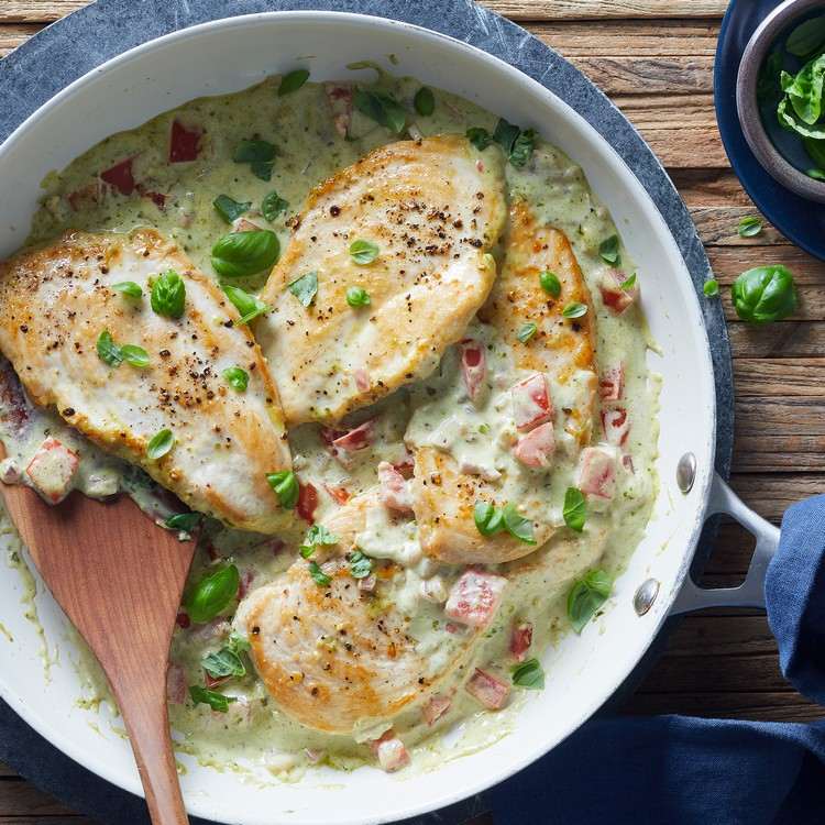 Recept na pesto kura bez smotany na cestoviny