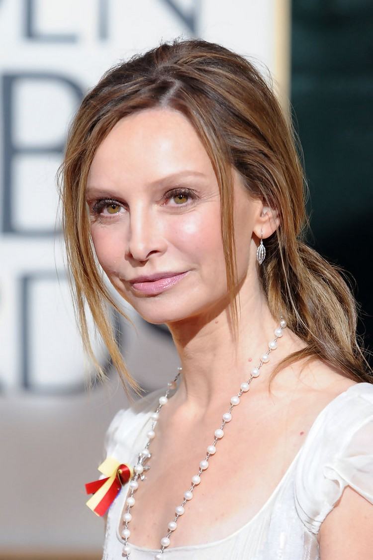 Nízky cop Calista Flockhart s dlhou ofinou