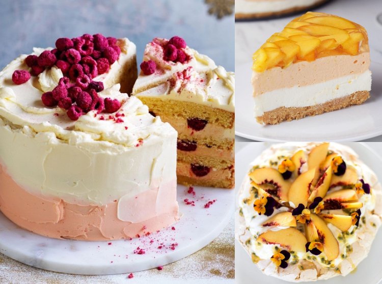 Broskyňový koláč recepty na tri variácie na melbu a jogurt a mučenku